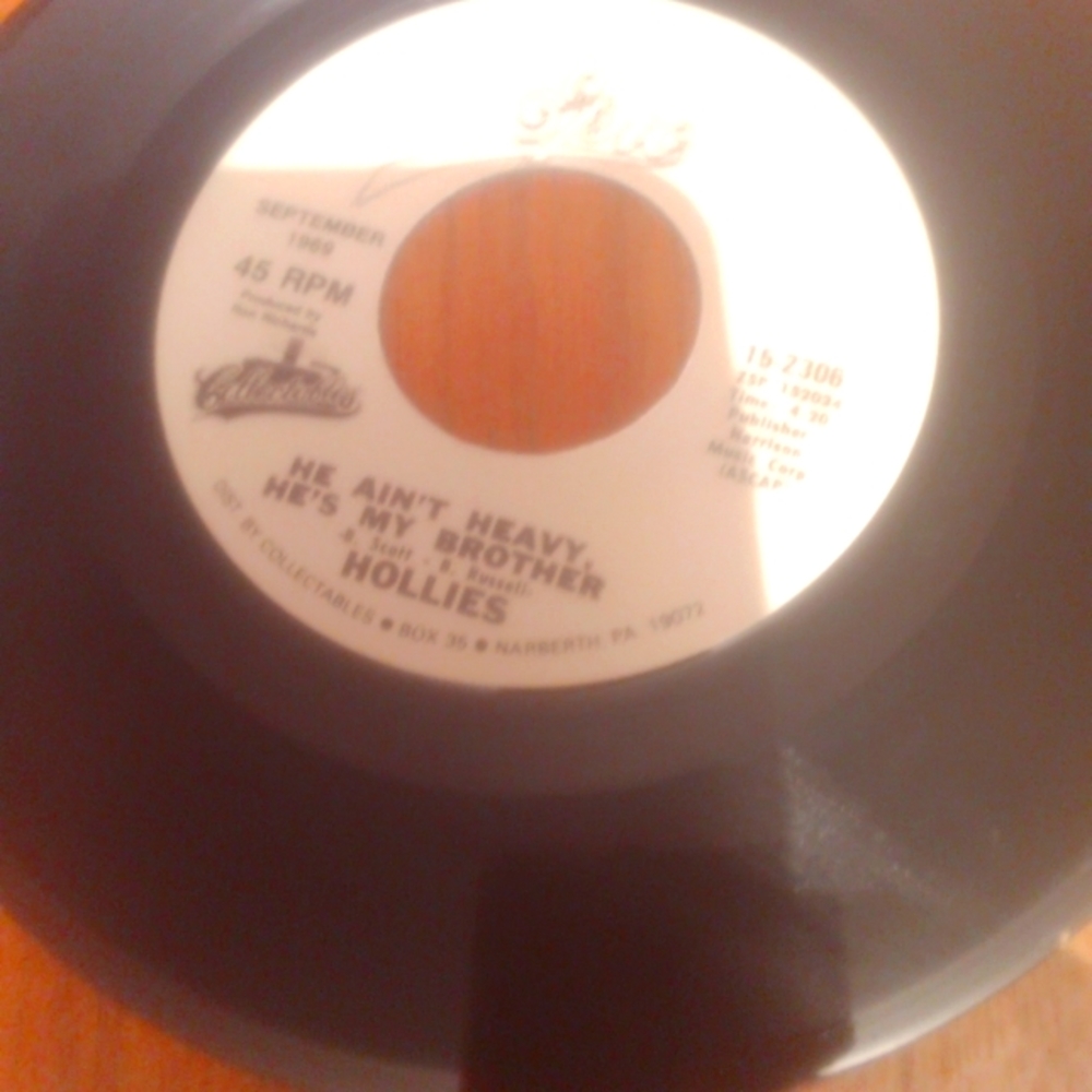 The Hollies/He Ain't Heavy , He's my brother / 1969 Epic 45/N M